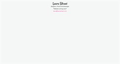 Desktop Screenshot of laurasilvani.com